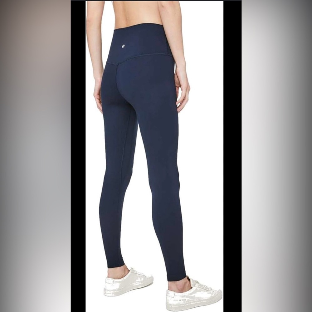Lululemon Aligns 25 inch navy blue color